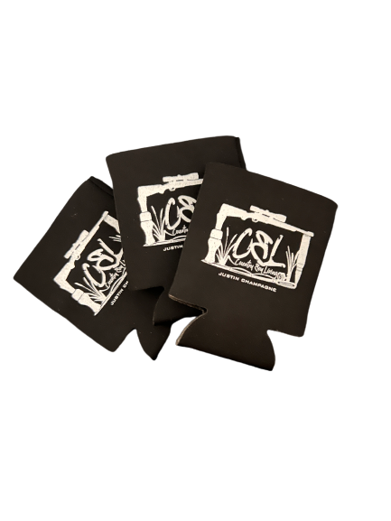 Country Boy Living Koozie (Black)